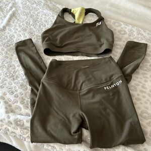 Peloton Forest Green Leggings